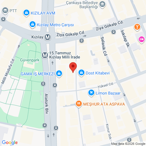 Mappa di (Cankaya/Ankara)