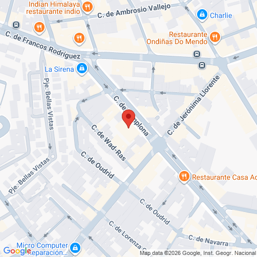 Mappa di (Madrid)